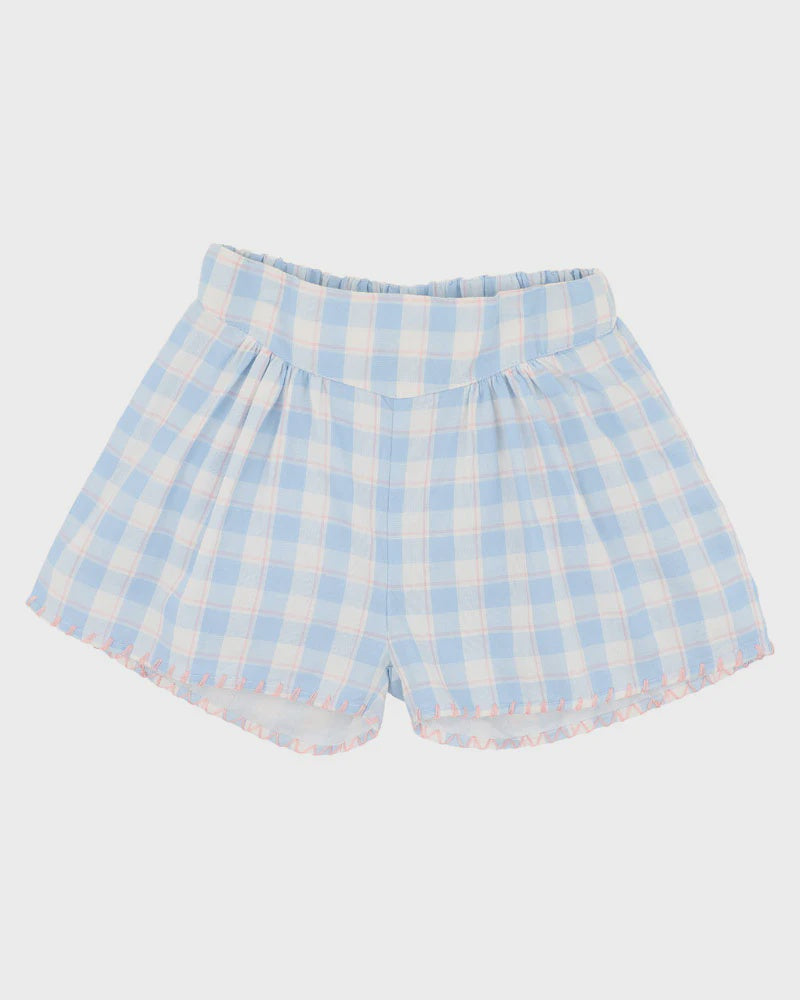Bonnie Check Organic Short – Hunter & Harper