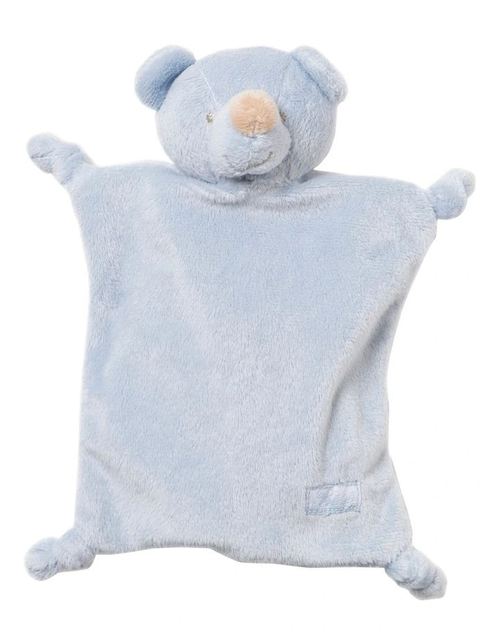 Blue sales teddy comforter